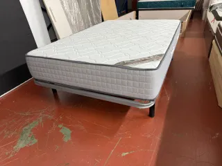 135x200 SOMIER MULTILAMINAS (6/patas) y COLCHON