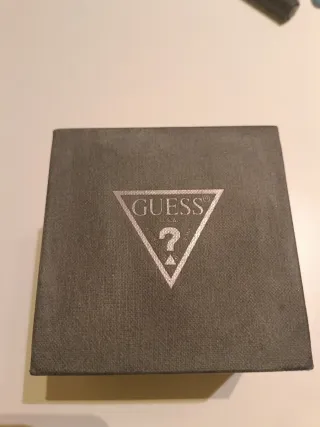 Reloj Guess Hombre Negro/Dorado