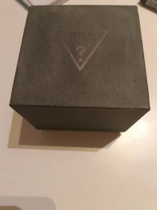 Reloj Guess Hombre Negro/Dorado