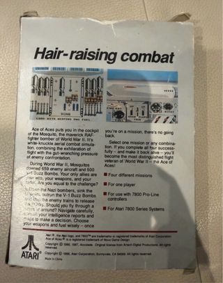 Ace of Aces Atari 7800 Videojuego