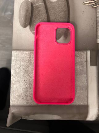 Funda Silicona iPhone 12/12 Pro Rosa