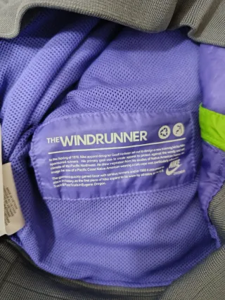 Felpa Nike con zip grigia e verde