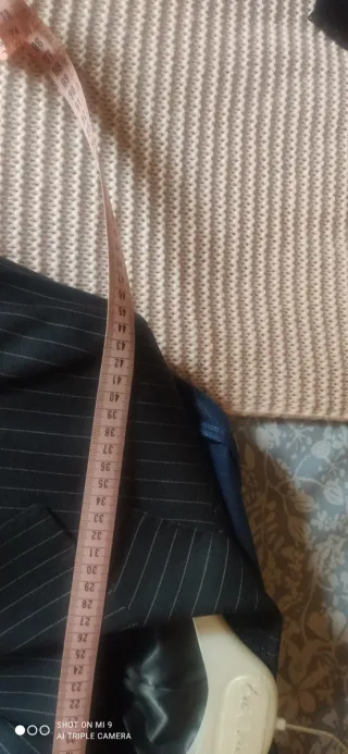 Traje de raya diplomática Talla M