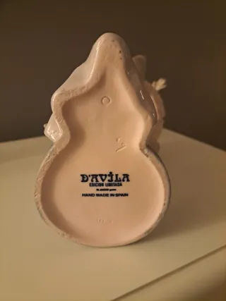 Figura Bailarina Porcelana, marca "D'Avila"