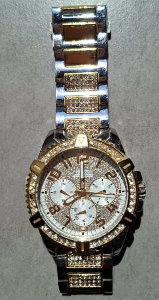 Reloj Guess Hombre Dorado y Plateado