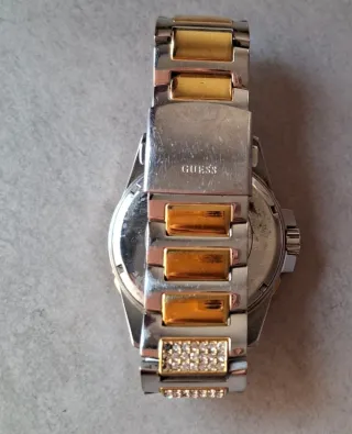 Reloj Guess Hombre Dorado y Plateado