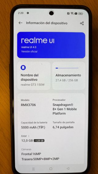 Realme GT3 150W Smartphone