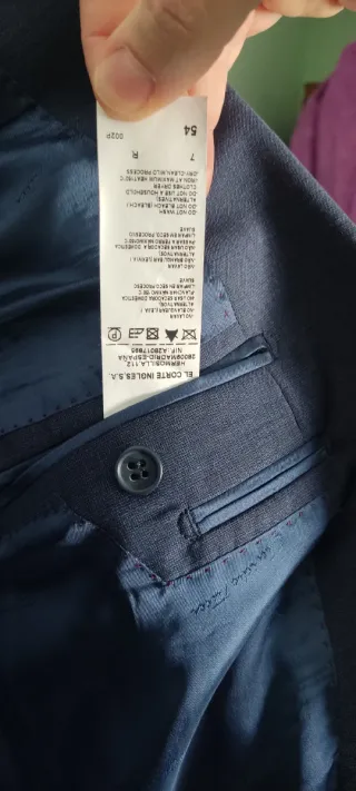 Pack chaqueta Emidio Tucci sin estrenar (T54)