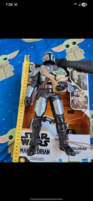 Mandalorian y Grogu Figura Juguete