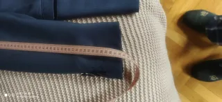 Traje de hombre azul