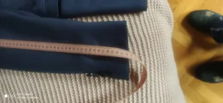 Traje de hombre azul