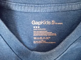 Maglia blu Gap kids 12-13 anni