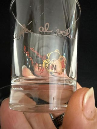 Bicchierini Thun Orsetti Cuore Rossi Set 6