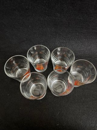 Bicchierini Thun Orsetti Cuore Rossi Set 6