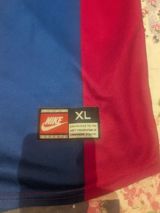 Camiseta F.C. Barcelona Nike Talla XL 98-99