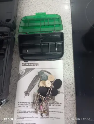 Mini taladro Parkside modelismo y grabado