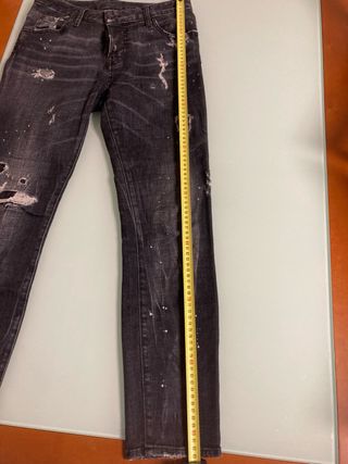 Pantalones vaqueros DSQUARED2 mujer negros