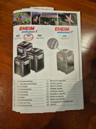 Filtro exterior Eheim professionel 3