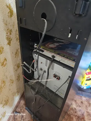 Minicadena Philips con tocadiscos