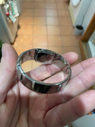 Reloj Action Plata y Blanco