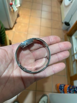 Reloj Action Plata y Blanco