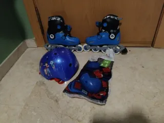 Patines, Casco y Protecciones Infantiles