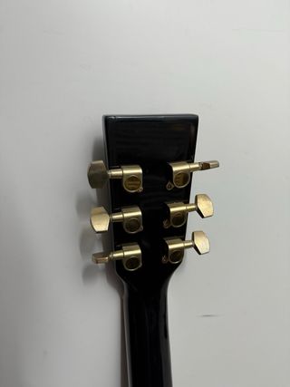 Guitarra Acústica Harley Benton Negra