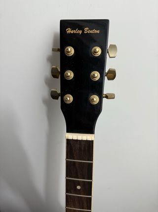 Guitarra Acústica Harley Benton Negra