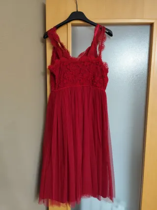 Vestido Tintoretto Rojo