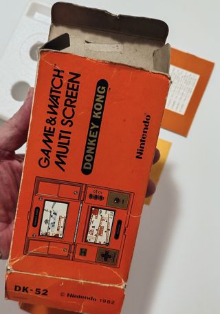 Nintendo Game & Watch Donkey Kong con caja orig