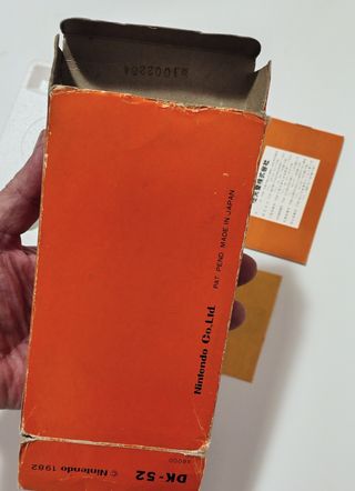 Nintendo Game & Watch Donkey Kong con caja orig