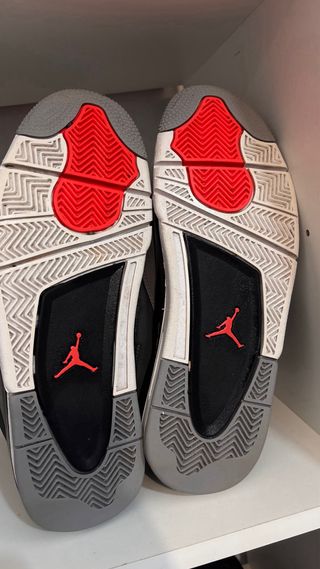 Jordan 4 Retro Dark Grey Infrared 23 Black