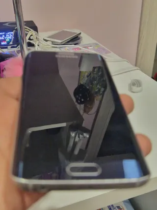 Samsung S6 Edge 32GB blu/Argento