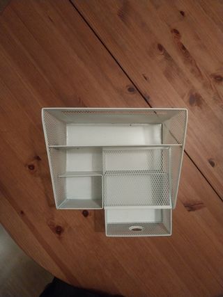 Organizador de escritorio metálico Ikea