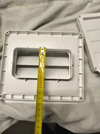 Rejillas de ventilación blancas