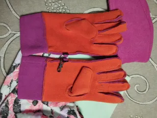 Diadema, guantes y braga de cuello de invierno