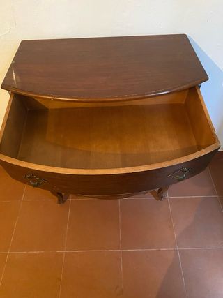 Cómoda vintage de madera