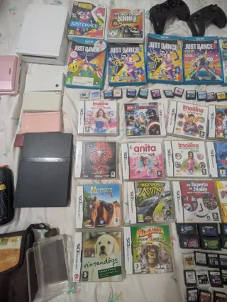 Fai offerte: lotto di console DS, PS2, Wii e giochi