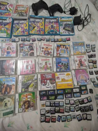 Fai offerte: lotto di console DS, PS2, Wii e giochi