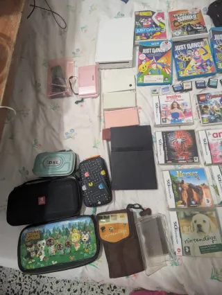 Fai offerte: lotto di console DS, PS2, Wii e giochi