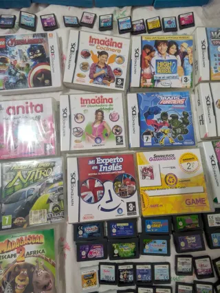 Fai offerte: lotto di console DS, PS2, Wii e giochi