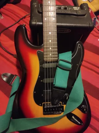 Guitarra Eléctrica + Amplificador pack  inicio