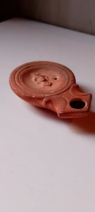 Lucerna terracotta produzione mediterranea