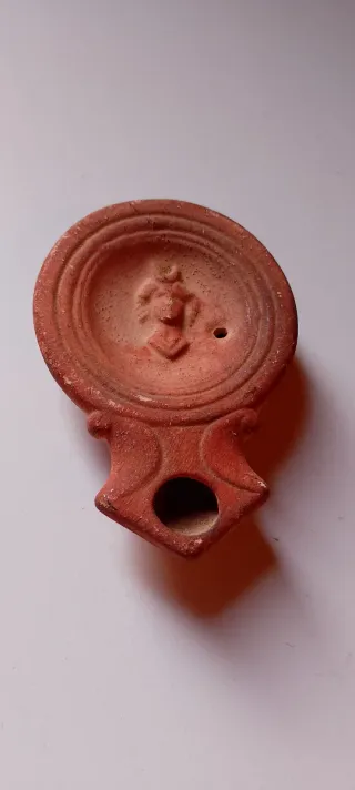 Lucerna terracotta produzione mediterranea