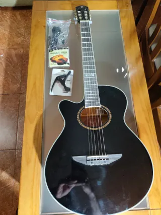 Guitarra Negra Acústica