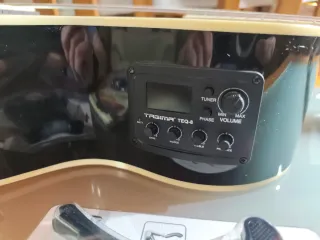 Guitarra Negra Acústica