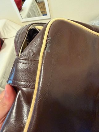 Borsa Fred Perry Tracolla Uomo Vintage Marrone