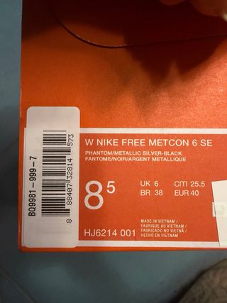 Nike Free Metcon 6 per CrossFit