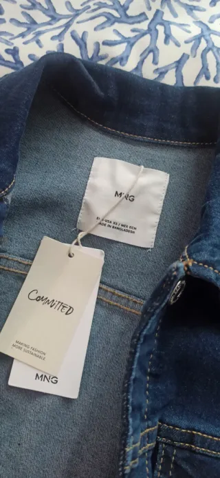 Chaqueta vaquera azul