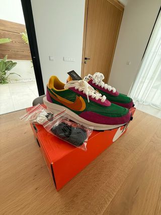 Nike LD Waffle Sacai Pine Green